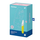 Satisfyer Ultra Power Bullet 7 Yellow 4.1 Inches Long Yellow BULLETS